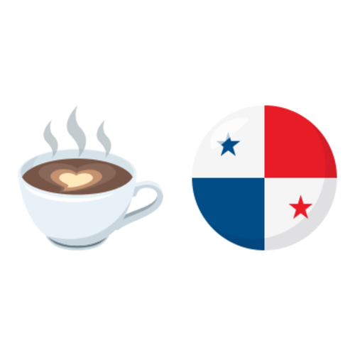 ☕🇵🇦 Emoji Domain EmojiOne rendering
